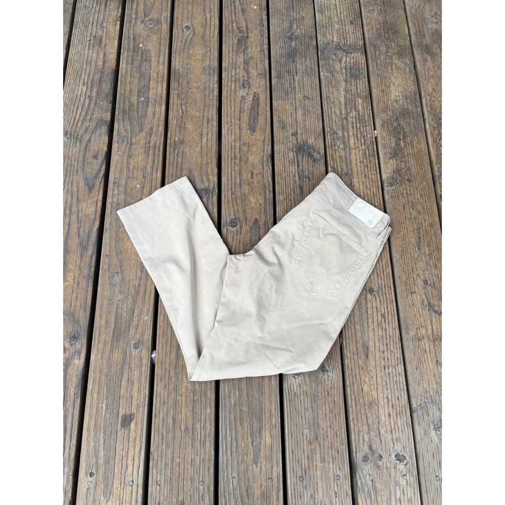 Adriano Goldschmied The Graduate Tailored Legs Pants Size 34x32 Khaki